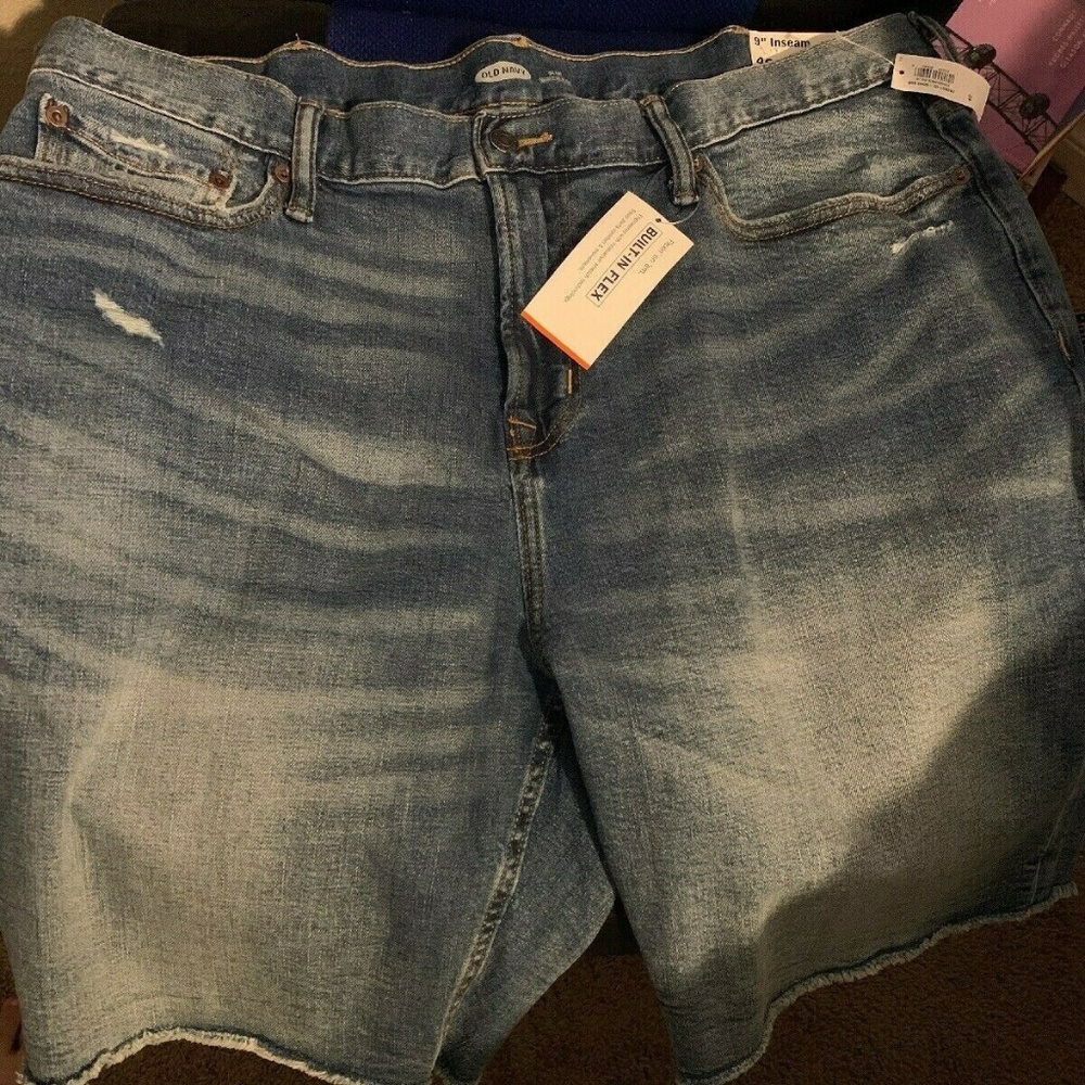 Mens Old Navy Denim Jean Short Size 40 Flex